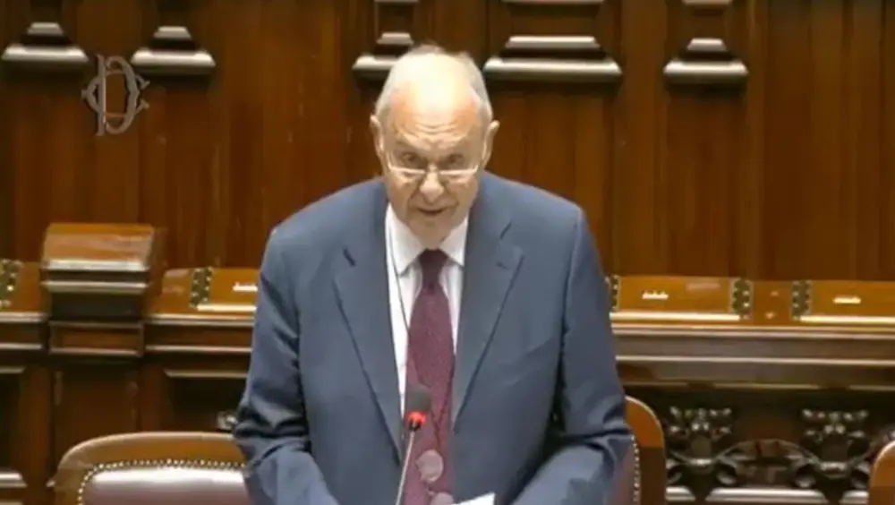 Camera dei Deputati, intervento del Ministro Savona