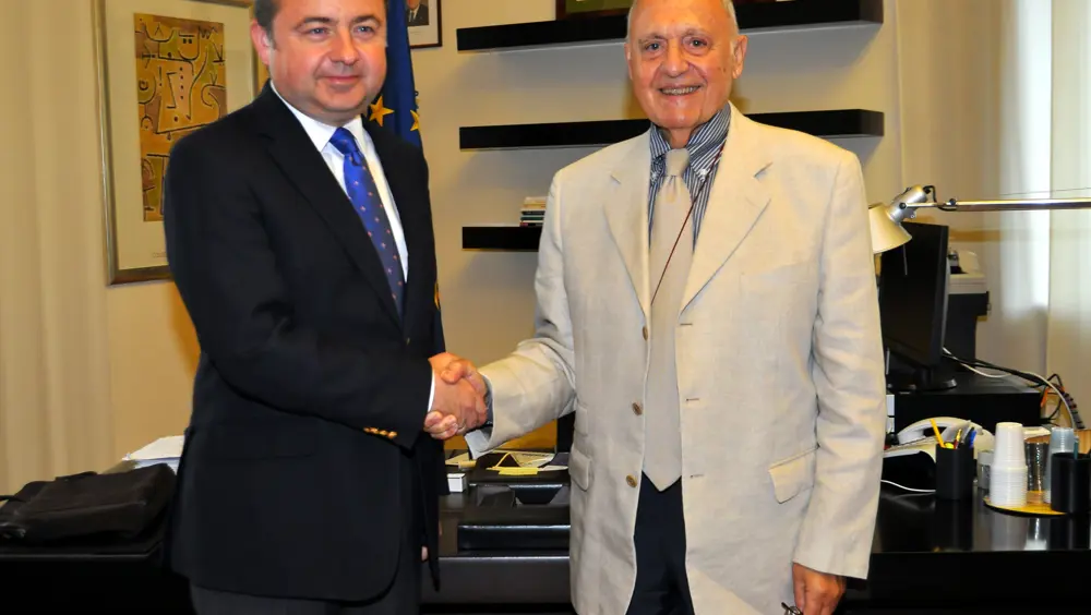 Ministro Savona incontra il suo omologo polacco, Ministro Szymanski