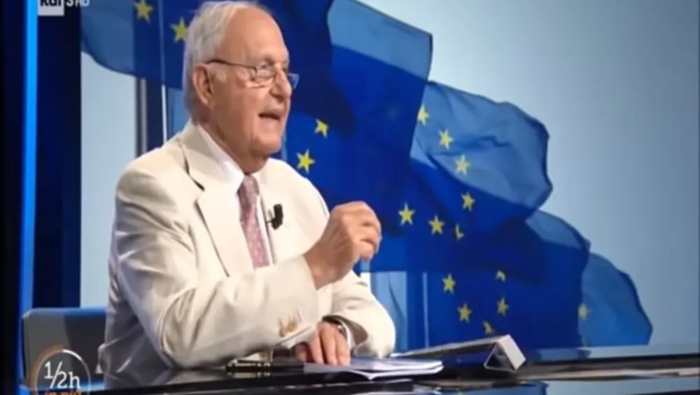 Ministro Savona a "Mezz'ora in più"