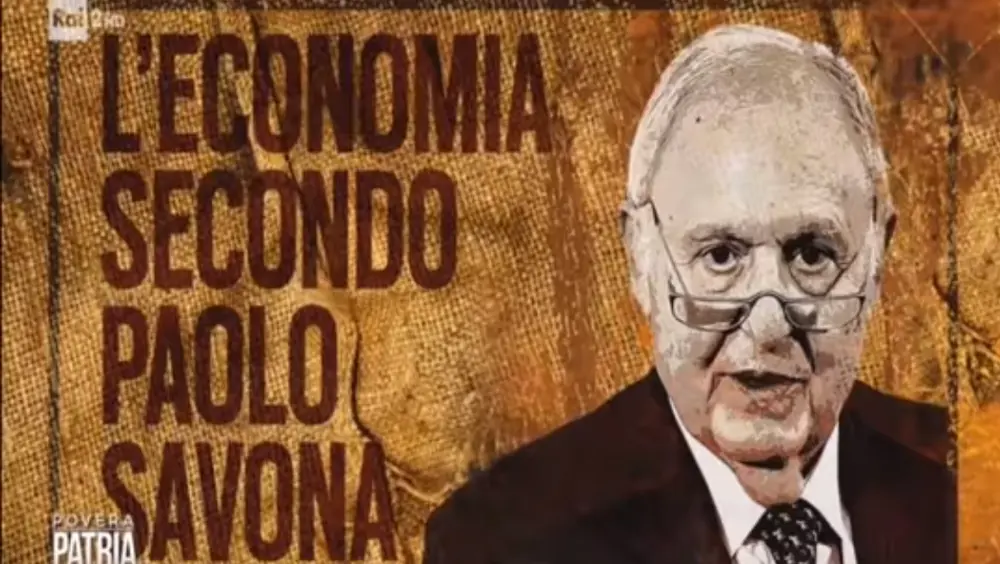 L'economia di Paolo Savona, prima puntata