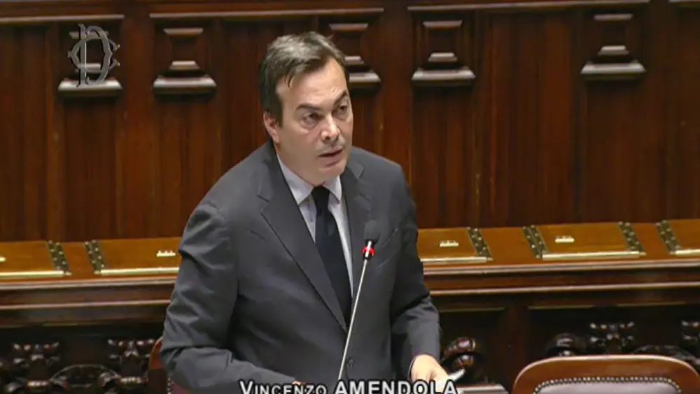 Question time del Ministro Amendola
