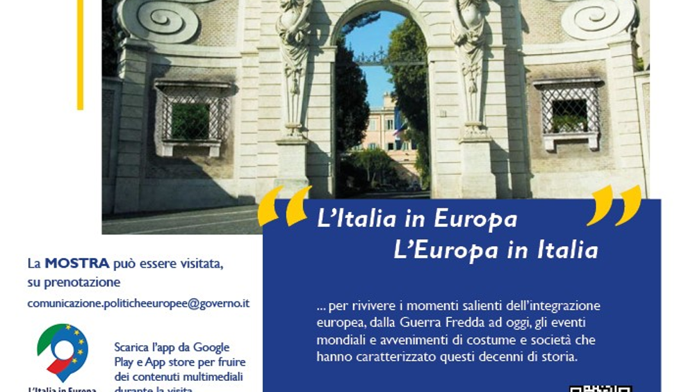 La mostra "L'Italia in Europa – L'Europa in Italia" torna a Roma