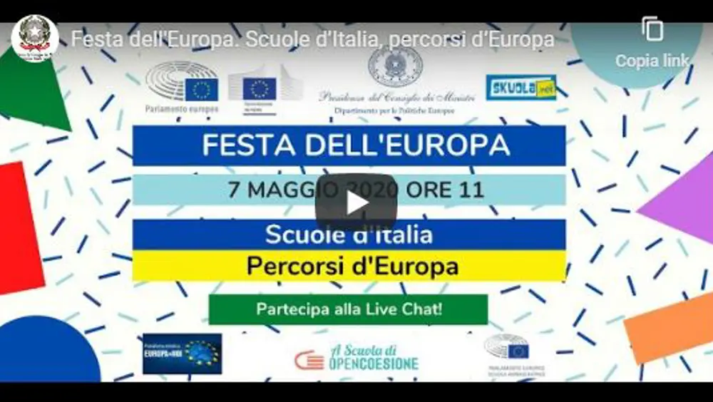 Festa dell'Europa. Scuole d’Italia, percorsi d’Europa