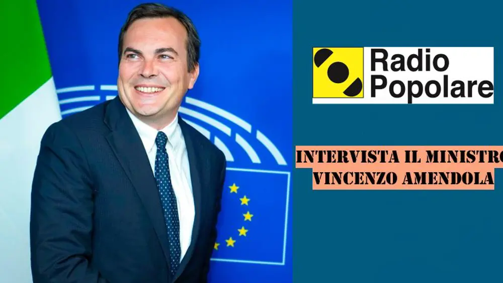 Ministro Amendola a Radio Popolare