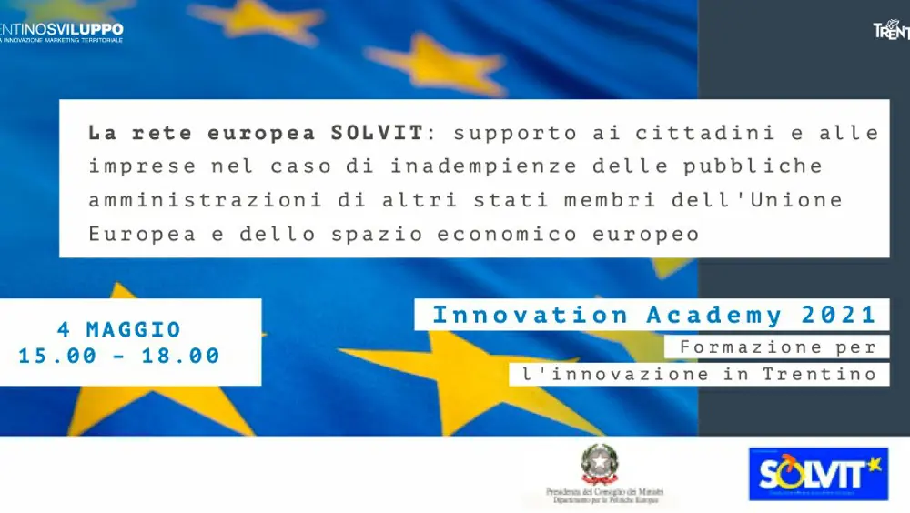 La rete europea SOLVIT