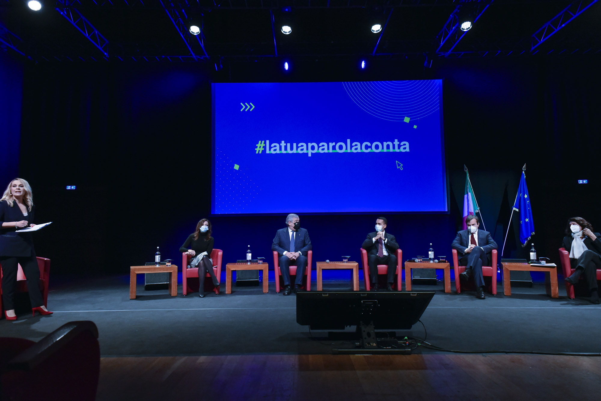 Registrazione dell'evento "Conferenza sul futuro dell'Europa", Auditorium di Roma