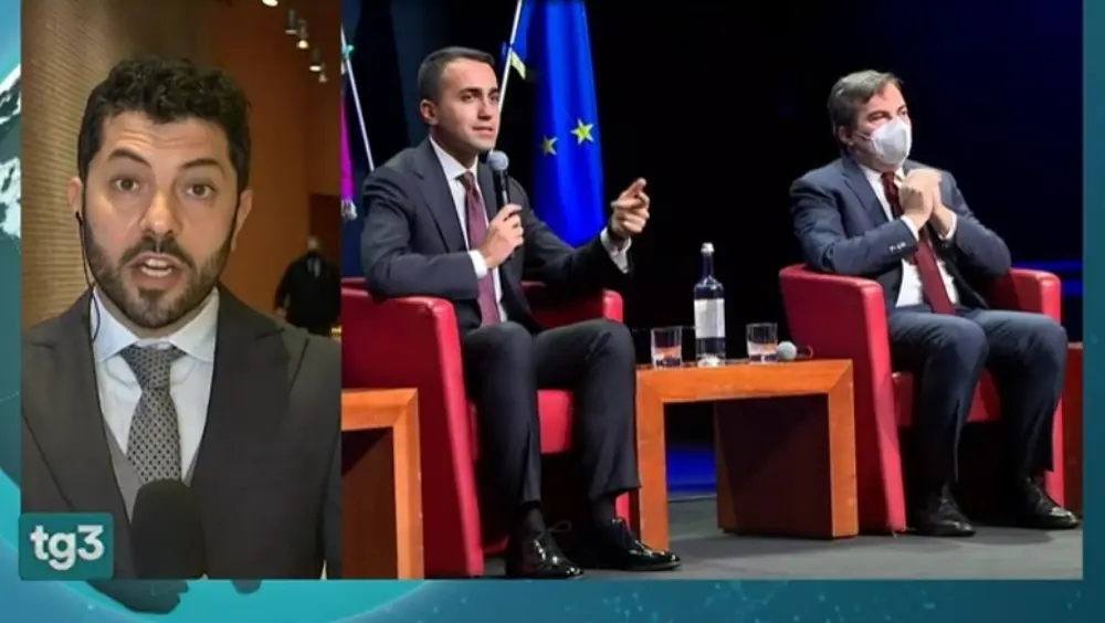 Evento nazionale "Conferenza sul futuro dell'Europa", servizio del Tg3