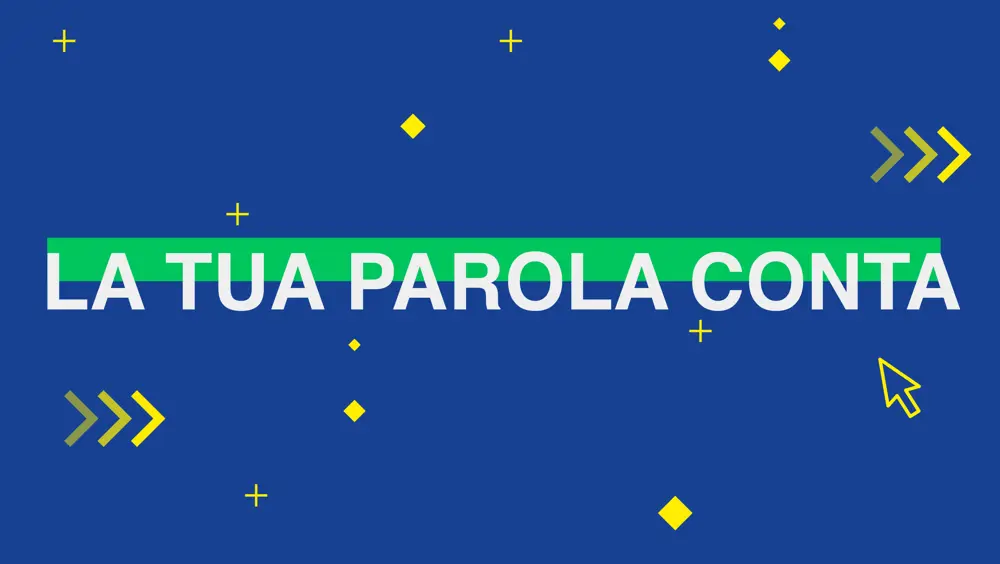 Campagna di comunicazione sulla Conferenza sul futuro dell'Europa: “La tua parola conta”