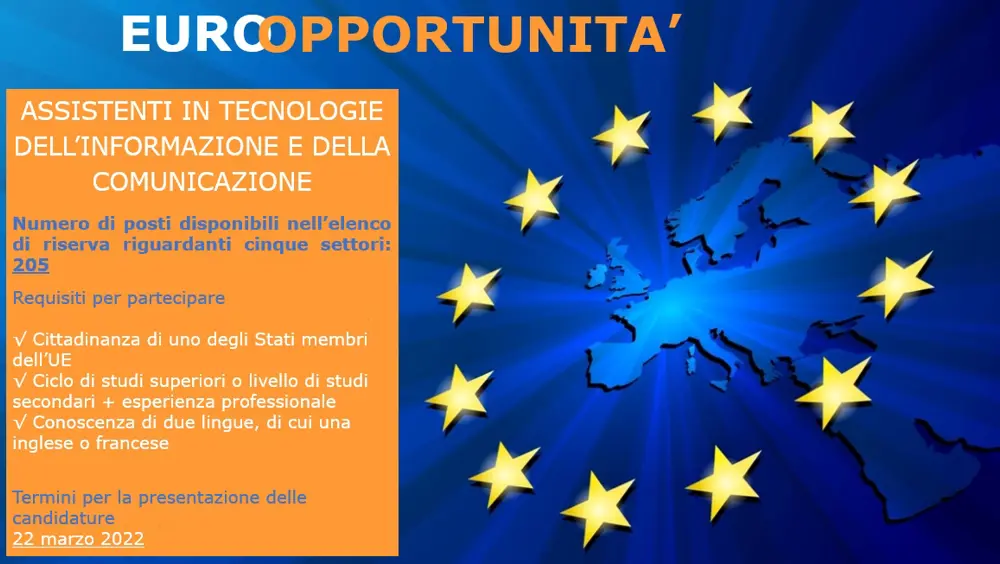 Europportunità, esperti nel settore delle tecnologie dell'informazione e della comunicazione