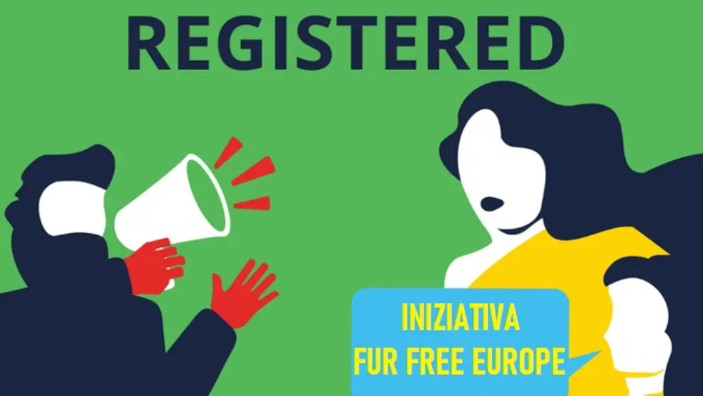 Fur Free Europe, Commissione UE registra iniziativa