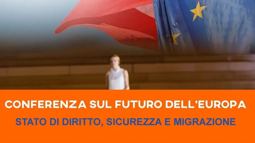 Conferenza sul futuro dell'Europa: webinar con le scuole su Stato di diritto, sicurezza e migrazione