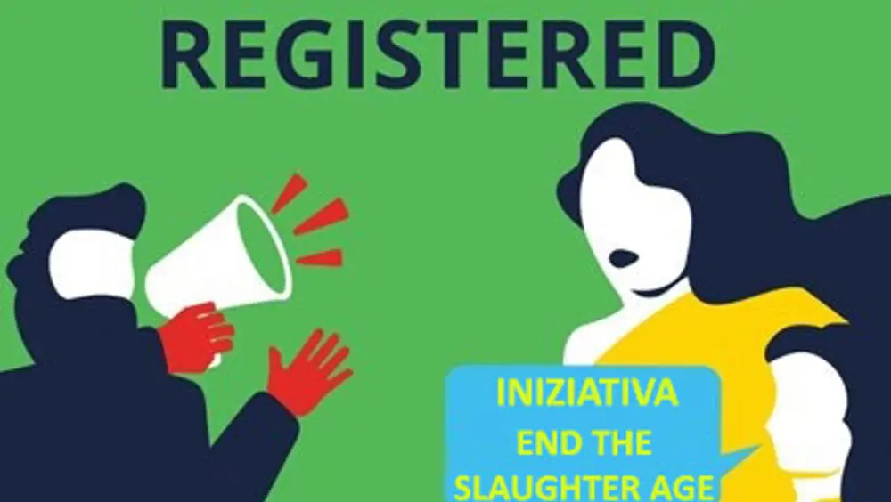 End The Slaughter Age, Commissione UE registra iniziativa