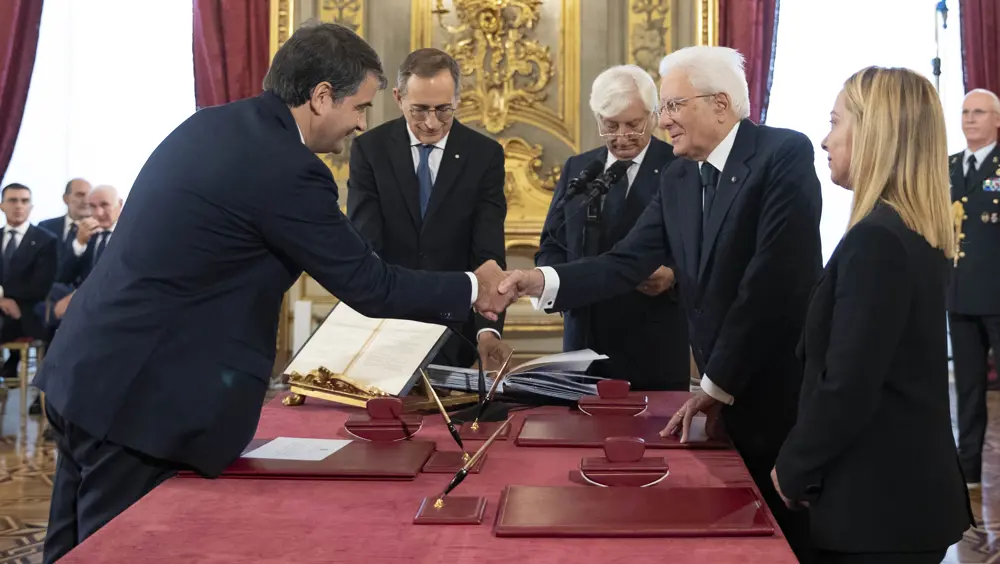 Galleria fotografica del Ministro Raffaele Fitto