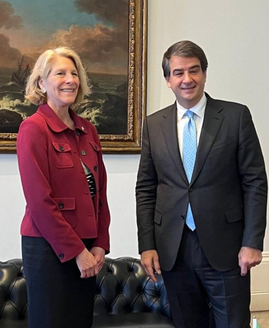 Ministro Fitto incontra il Vice Segretario di Stato USA Karen Donfried