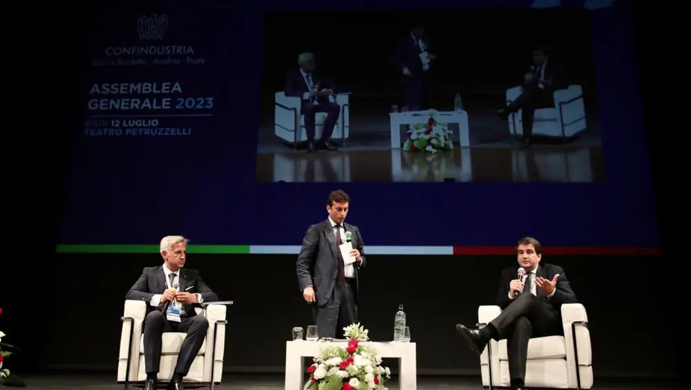 Intervento all'Assemblea Generale 2023 di Confindustria di Bari e Barletta-Andria-Trani