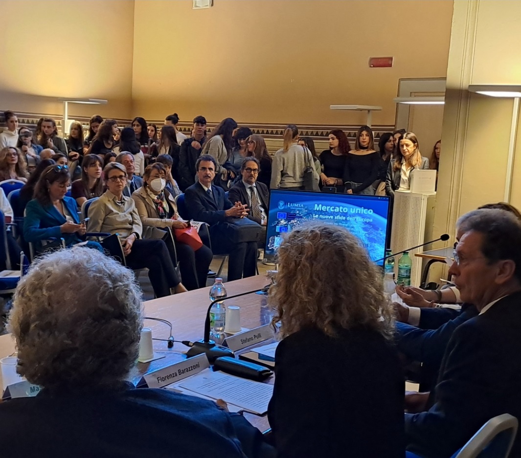 "Mercato unico. Le nuove sfide dell'Europa"