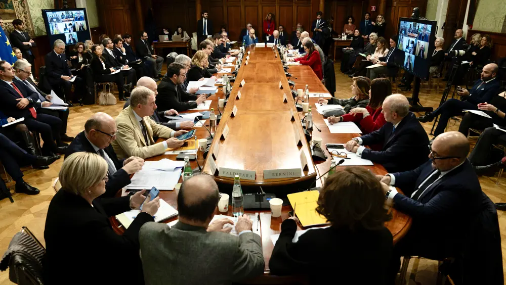 Quinta, sesta e settima rata del PNRR: a Palazzo Chigi la Cabina di Regia PNRR, presieduta dal Presidente del Consiglio dei ministri, Giorgia Meloni