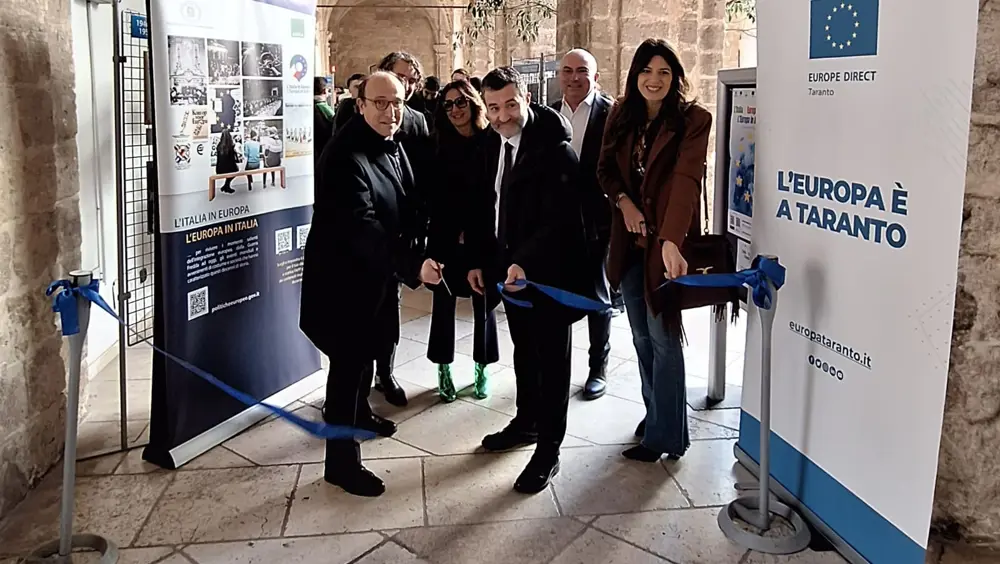 Dipartimento Jonico di Taranto ospita la mostra "L'Italia in Europa - L'Europa in Italia"