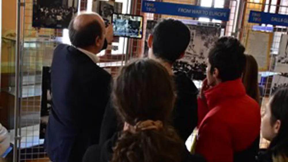 Università di Roma La Sapienza ospita la mostra "L'Italia in Europa - L'Europa in Italia"